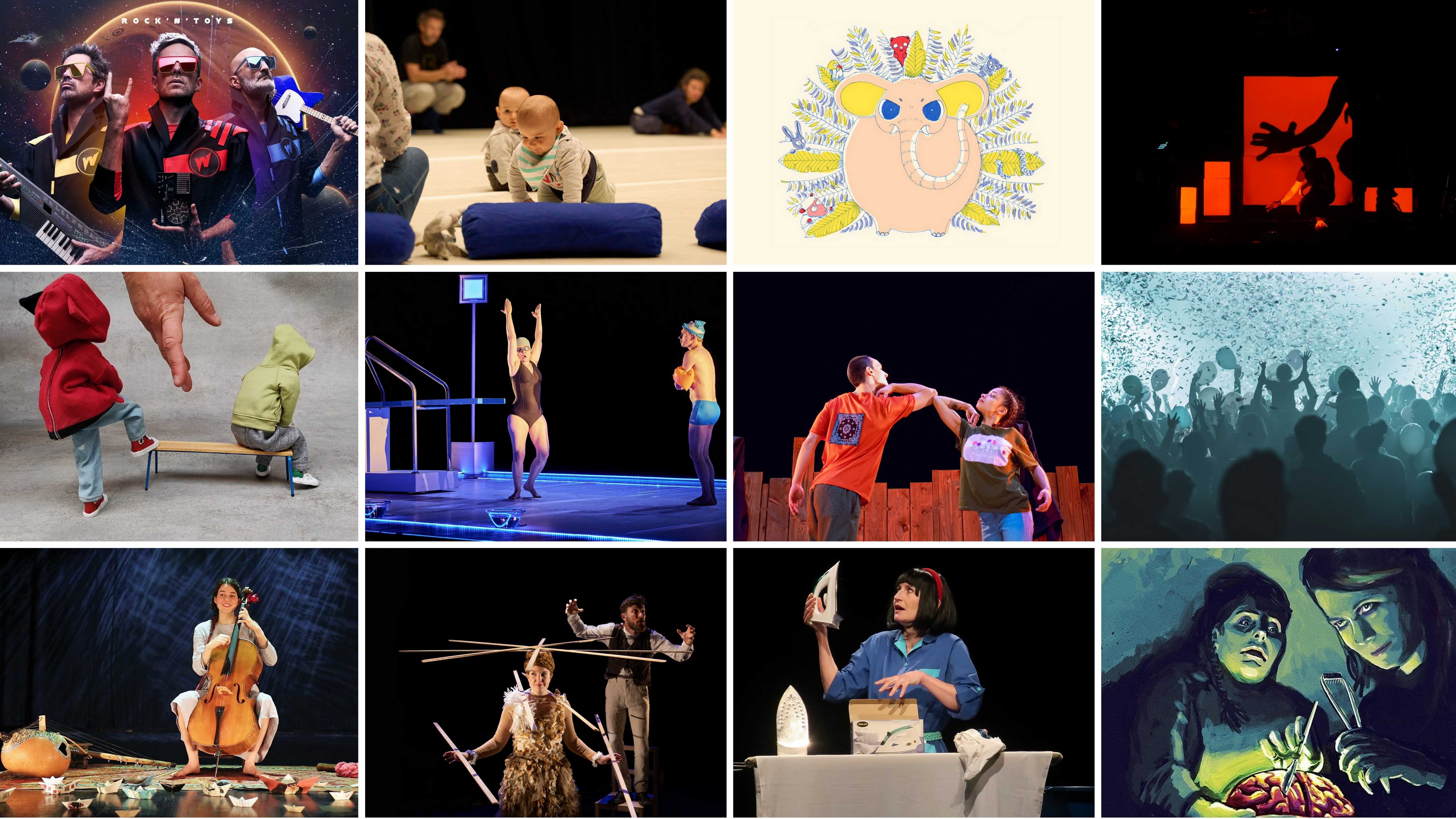 Le festival de spectacles "Le Bazar des Mômes" sur le territoire du Bassin d’Arcachon et du Val de l’Eyre