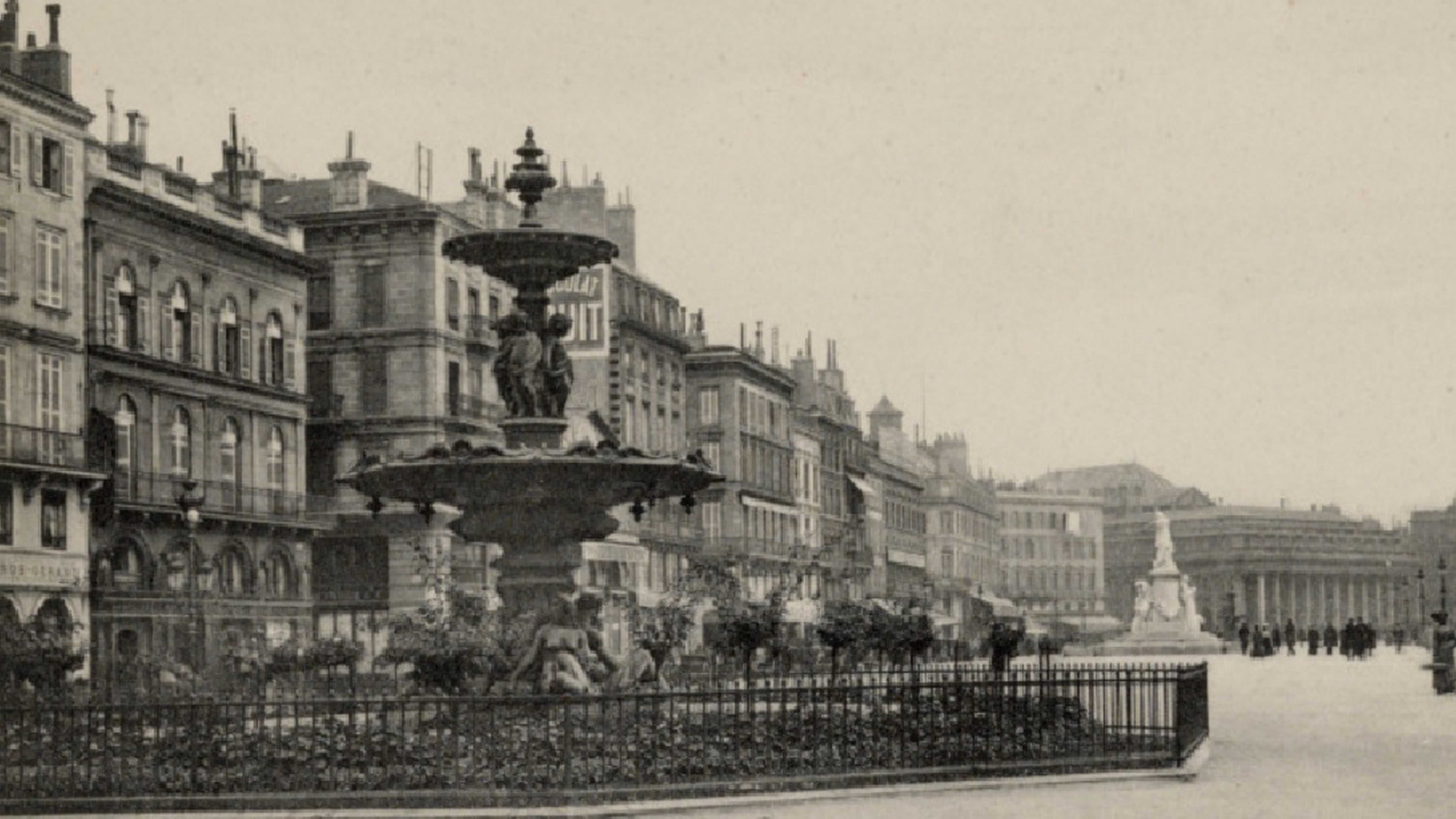 Exposition "Le chant des fontaines" aux archives de Bordeaux métropole